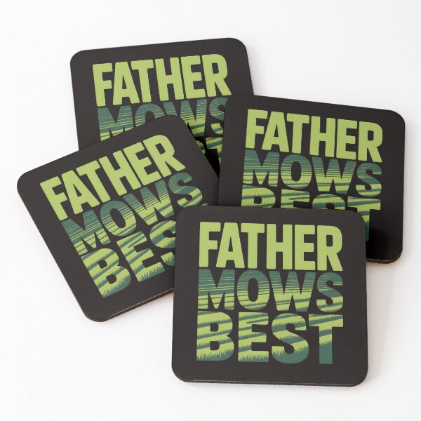 Item preview, Father Mows Best Gardener Dad Lawn Care – Striped Lawn Shirt designed and sold by Slavicsoul.