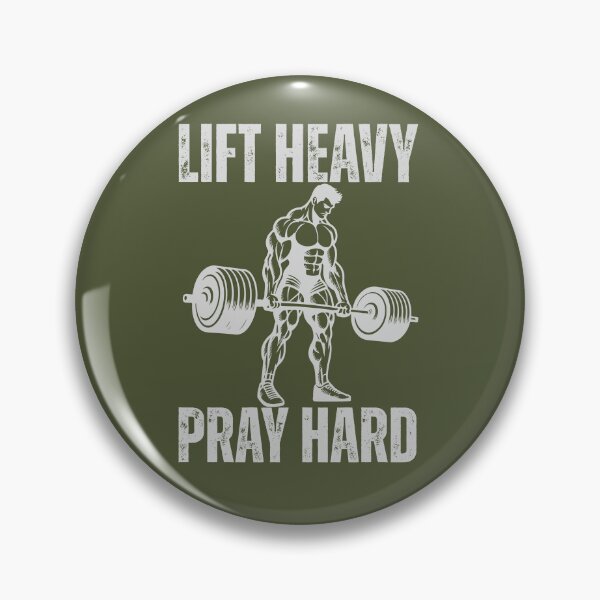 Item preview, Lift Heavy Pray Hard  designed and sold by Pishpunta.