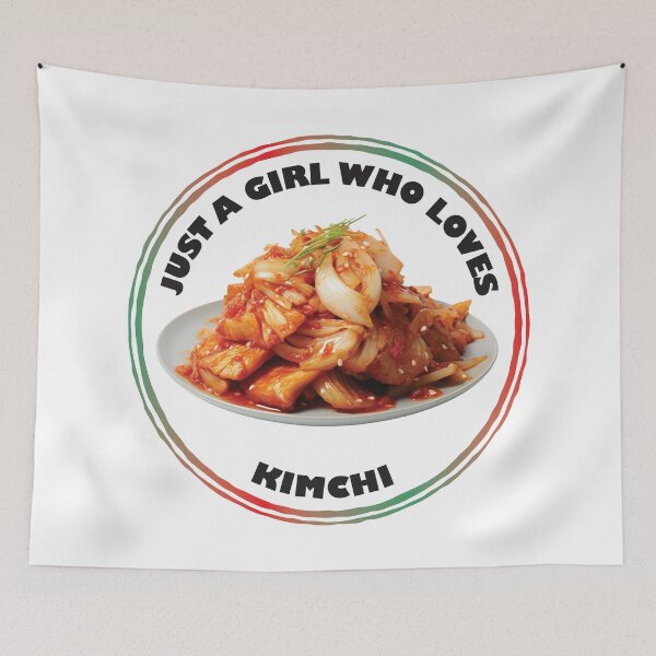 Item preview, Just A Girl Who Loves Kimchi designed and sold by bolimj.