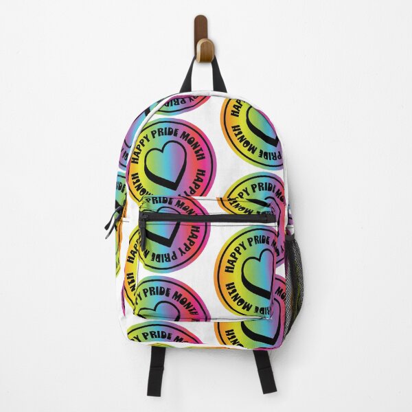Artikelvorschau, Happy Pride Month Gruß Herz LGBTQIA bunten Farbverlauf Regenbogen-Design entworfen und verkauft von Jdawnink.