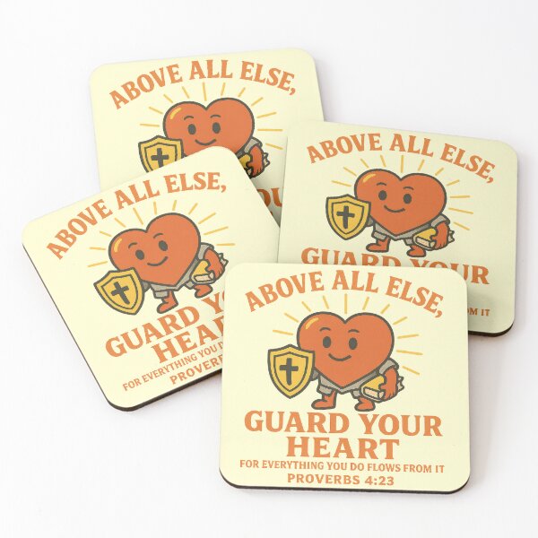 Item preview, Proverbs 4:23 – Guard Your Heart Bible Verse Design designed and sold by SimplySelim.