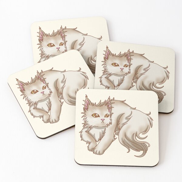 Item preview, Maine Coon Cat (Beige) designed and sold by LeCoffeeCat.