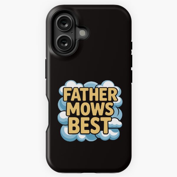 Item preview, Father Mows Best Gardener Dad Lawn Care – Sky Style Lawn Shirt designed and sold by Slavicsoul.