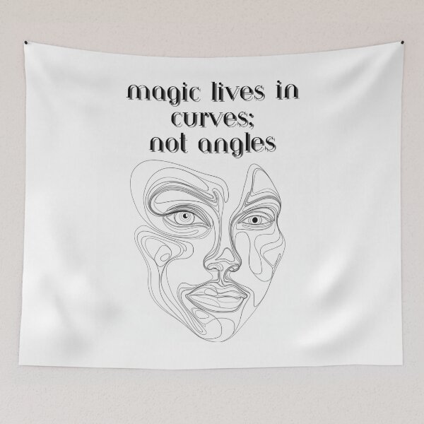 Item preview, curved lines face designed and sold by leenasobky14.