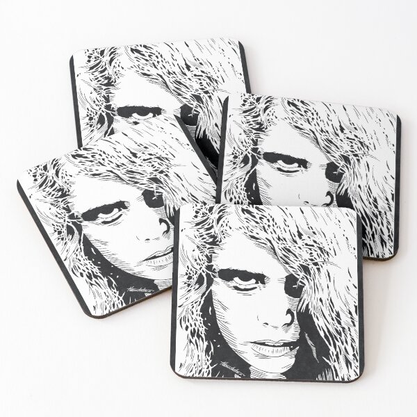 Item preview, KAREN COOPER - Night of the Living Dead (Black and White) designed and sold by FamousWeirdosRB.