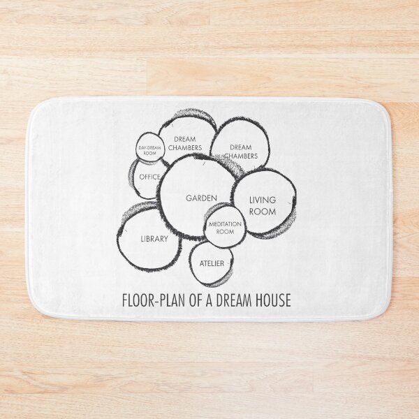 Item preview, Floor plan of a dream house designed and sold by OrizonHandmade.