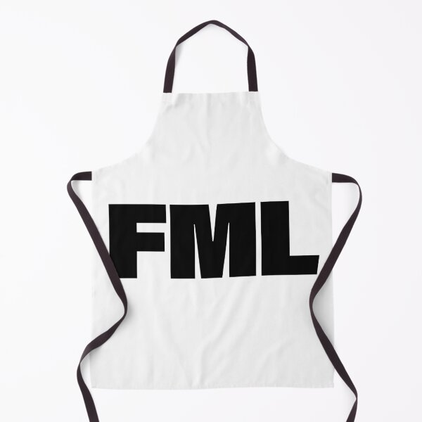 Item preview, FML in BOLD Typography designed and sold by Memes N Lore .