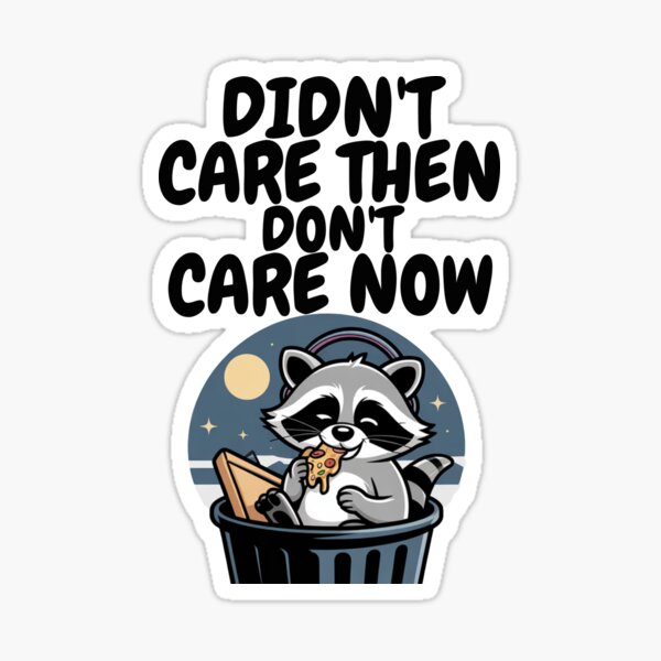 Item preview, The Apathetic Raccoon designed and sold by DerNachtfuchs.