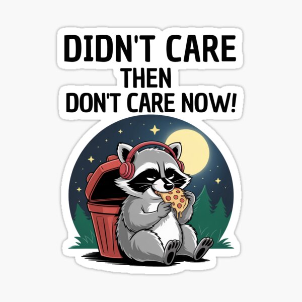 Item preview, Apathetic Raccoon designed and sold by DerNachtfuchs.