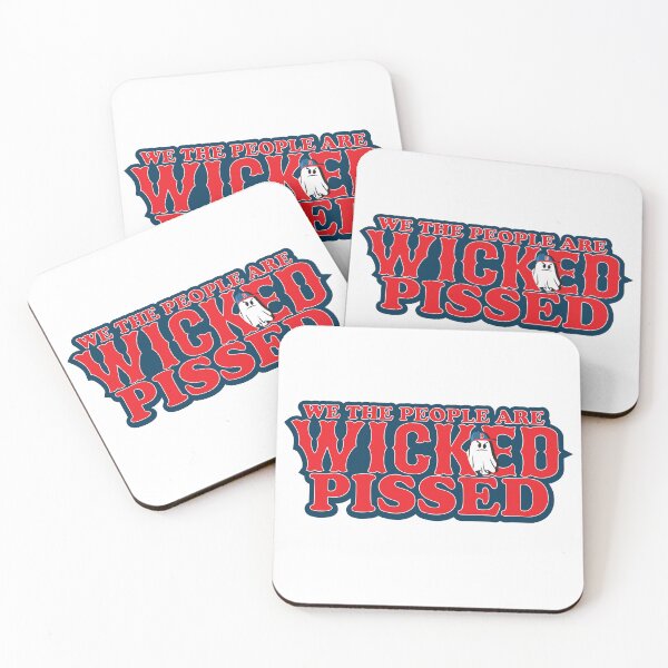 Item preview, We the People are Wicked Pissed (ghost w/ballcap) designed and sold by ThatAngryGhost.