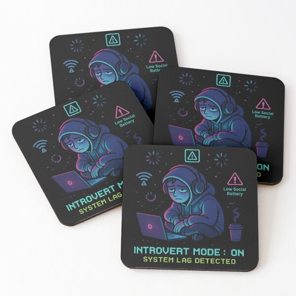 Item preview, Introvert Mode: System Lag Detected designed and sold by MysticArtisan.