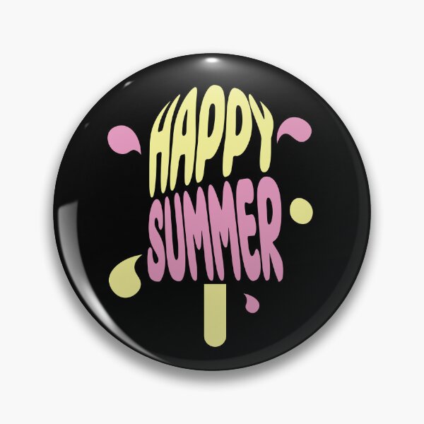 Item preview, Happy summer - light summer inscription designed and sold by Tsvirish.