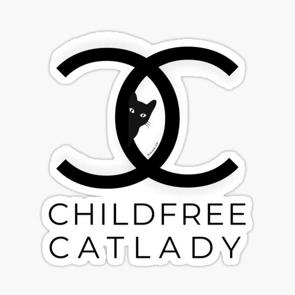 Item preview, Childfree Cat Lady (Peaking Cat Version) designed and sold by female.liberation.