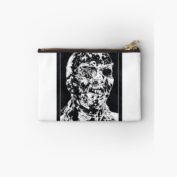 Item preview, WORM EYED ZOMBIE - Zombie (Black and White) designed and sold by FamousWeirdosRB.