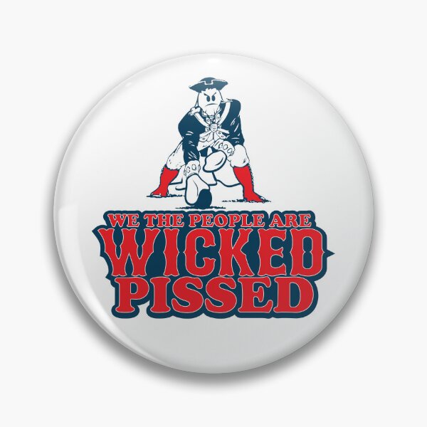 Item preview, We the People are Wicked Pissed (patriot ghost) designed and sold by ThatAngryGhost.