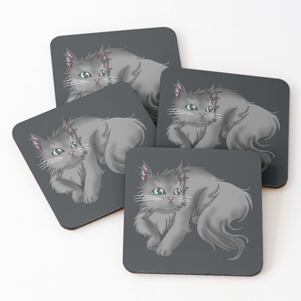Item preview, Maine Coon Cat (Black) designed and sold by LeCoffeeCat.