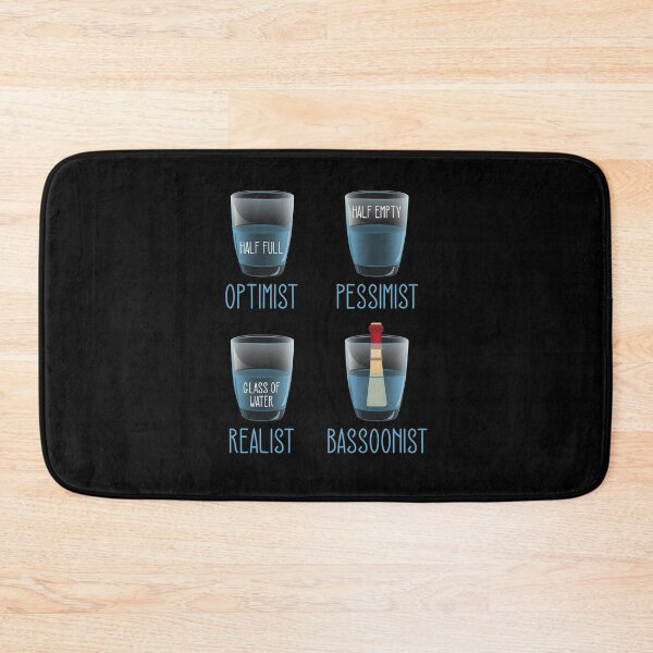 Item preview, optimist pessimist realist - bassoonist designed and sold by kobyakov.