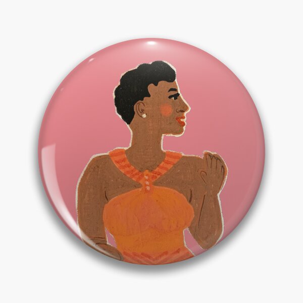 Item preview, young ella fitzgerald pink designed and sold by katmitchellart.