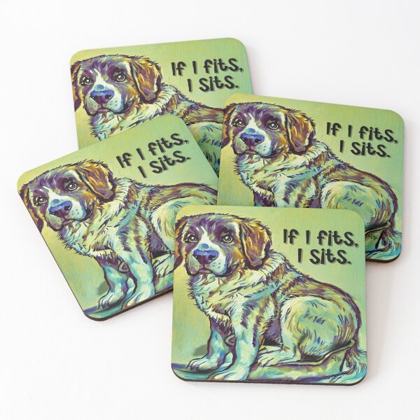 Item preview, If I Fits, I Sits – Big Dog Humor Art designed and sold by gleefulme.