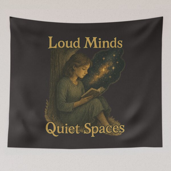 Item preview, Loud Minds, Quiet Spaces (new) designed and sold by Neonyx2020.
