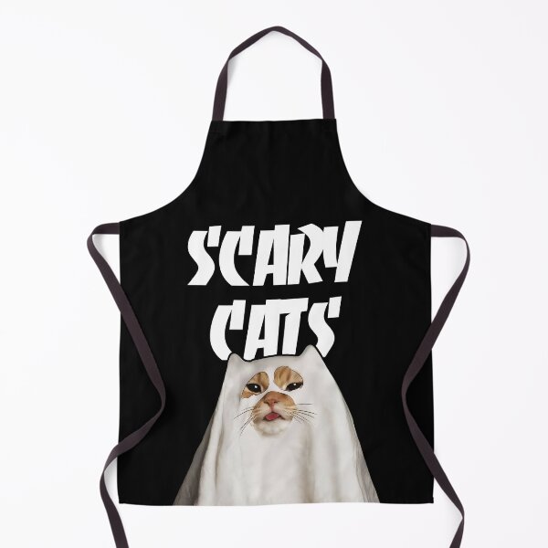 Item preview, scary cat ghost designed and sold by Blck-Acid-Devil.