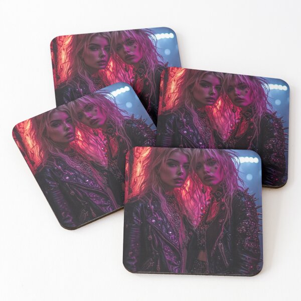 Item preview, Rock Girls In the Evening designed and sold by TheDarkWardrobe.