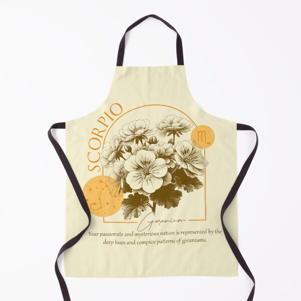 Item preview, Elegant Scorpio Zodiac Birth Flowers designed and sold by Lovemountain.