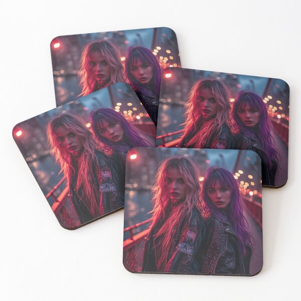 Item preview, Rock Girls In the Evening designed and sold by TheDarkWardrobe.
