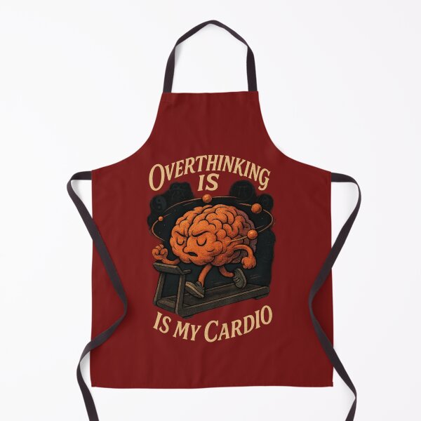 Item preview, Overthinking is My Cardio designed and sold by Neonyx2020.
