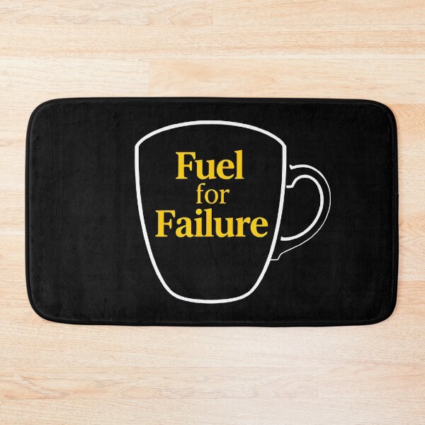 Item preview, Fuel for Failure – Bold Minimalist Coffee Cup Design designed and sold by BrushRushX.