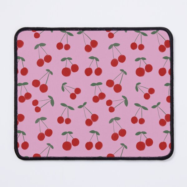 Item preview, Cherry Seamless Pattern – Retro Pink Red Fruit Print – Cute Summer Aesthetic designed and sold by dreamy-blooms.