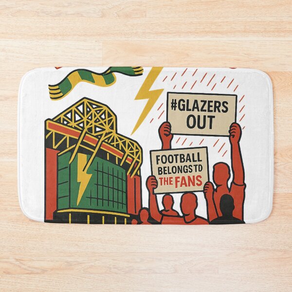Item preview, Glazers Out Protest Manchester United Fan Art Design designed and sold by LegendLab.