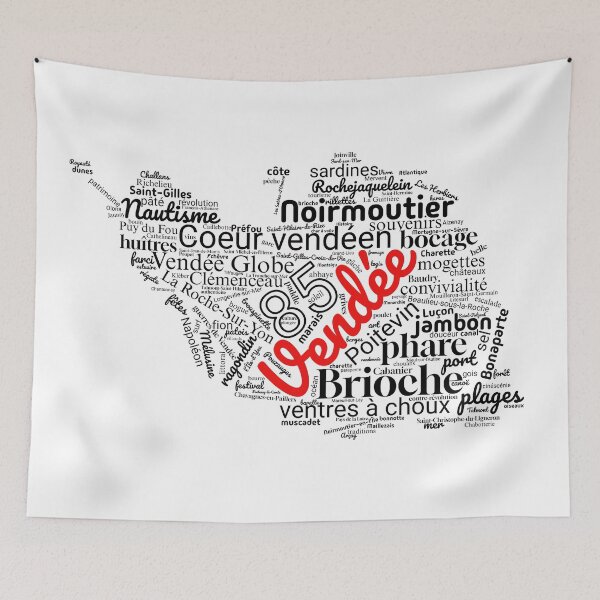 Item preview, Proud to be from Vendée – Heart in Vendée designed and sold by Panneaux et signalisations - NPOITEVIN.