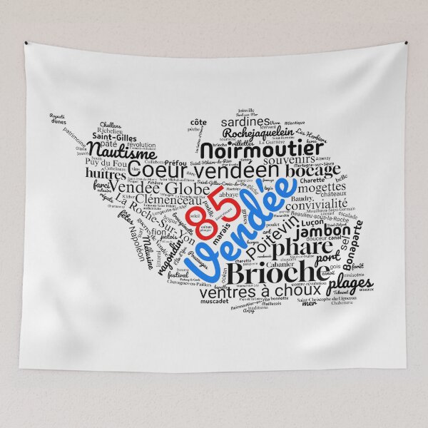 Item preview, Proud to be from Vendée – Heart in Vendée designed and sold by Panneaux et signalisations - NPOITEVIN.