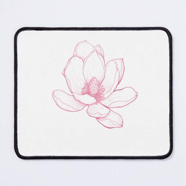 Item preview, Magnolia Flower - Dark Pink designed and sold by AFischDesigns.