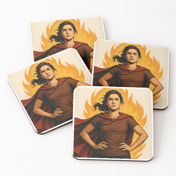 Item preview,  She doesn't try to shine, she is fire designed and sold by Rolukino Design.