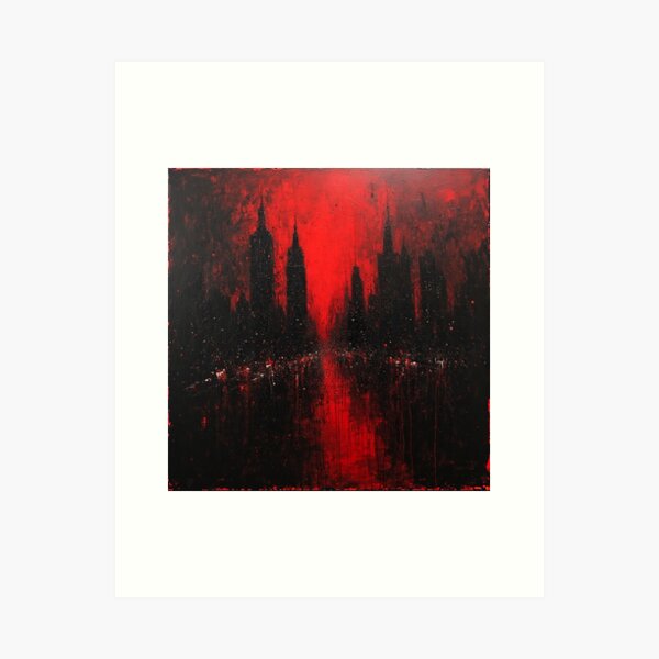 Item preview, Dark City Art designed and sold by TheDarkWardrobe.