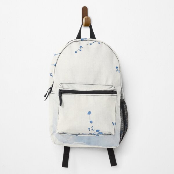 Item preview, Surreal white landscape and blue rose branch designed and sold by saly55887.