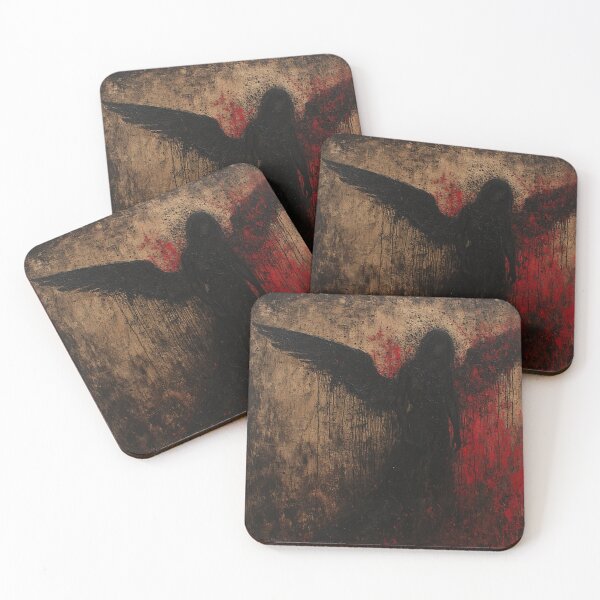 Item preview, Dark Goth Angel Art designed and sold by TheDarkWardrobe.