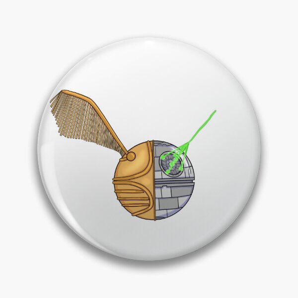 Item preview, Golden Snitch Death Star designed and sold by LumaJo Art.