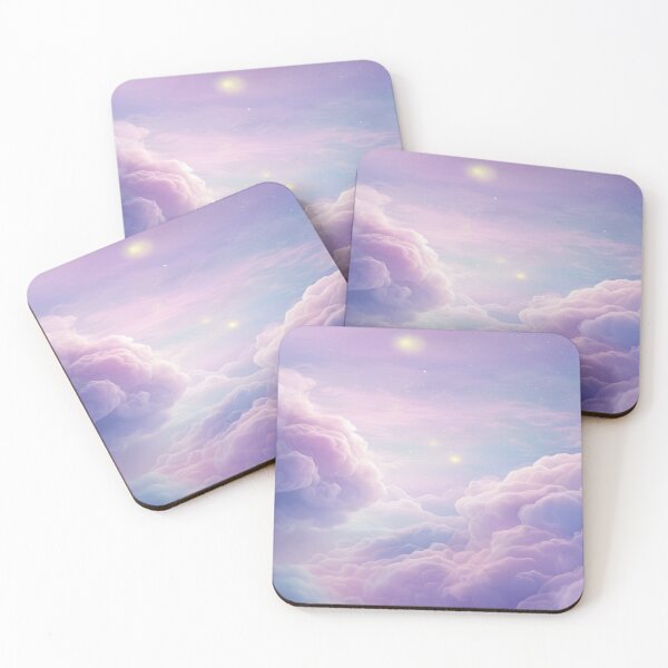Item preview, Surreal view of purple and white colors overlapping designed and sold by saly55887.