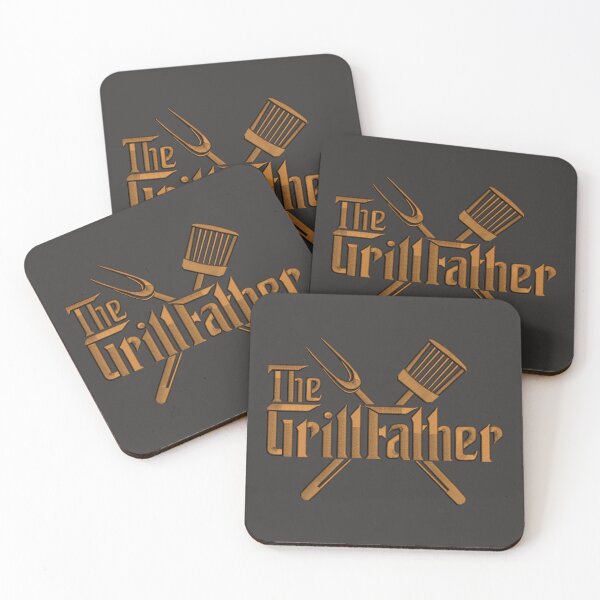 Item preview, The GrillFather Funny Father's Day Design designed and sold by Lovemountain.