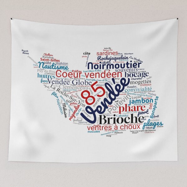 Item preview, Proud to be from Vendée – Heart in Vendée designed and sold by Panneaux et signalisations - NPOITEVIN.