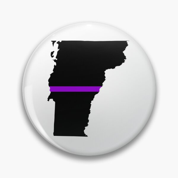 Item preview, Vermont Thin Purple Line designed and sold by PhilbonianDezin.