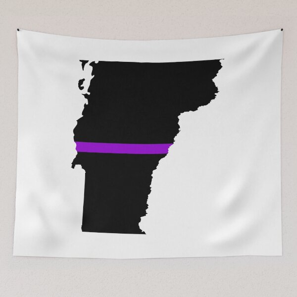 Item preview, Vermont Thin Purple Line designed and sold by PhilbonianDezin.
