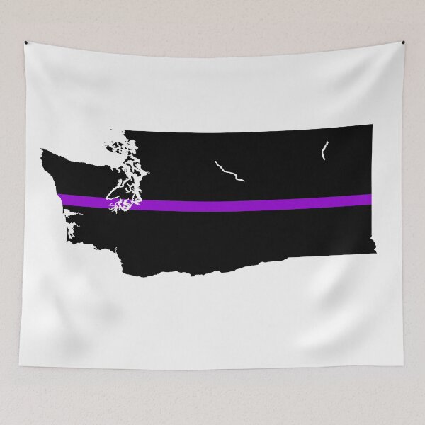 Item preview, Washington State Thin Purple Line designed and sold by PhilbonianDezin.