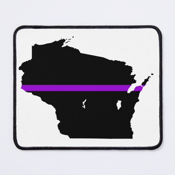 Item preview, Wisconsin Thin Purple Line designed and sold by PhilbonianDezin.