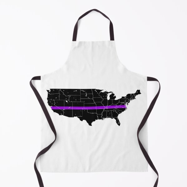 Item preview, Continental United States Thin Purple Line designed and sold by PhilbonianDezin.