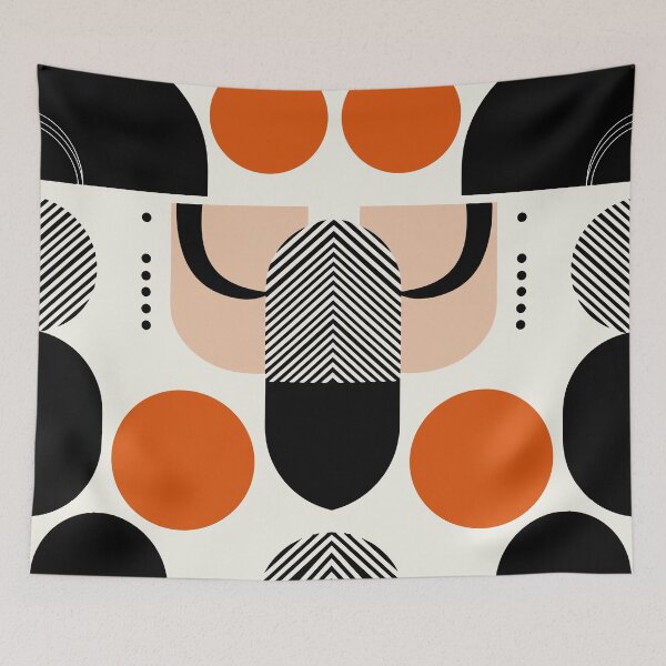 Item preview, Bauhaus Geometric Art Print Minimalist Design designed and sold by Timegraf.