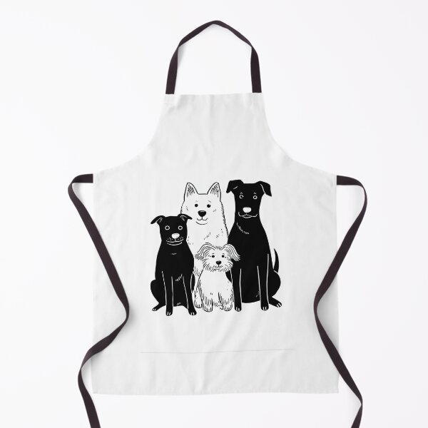 Item preview, Stylish Dog Line Drawing In Horizontal Layout designed and sold by Piotrek0001.